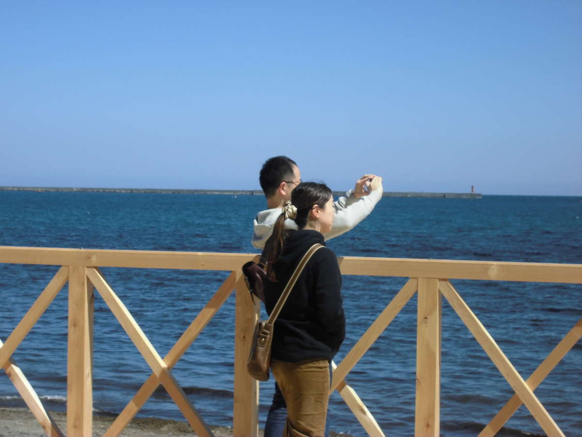 潮風を胸一杯に吸って散策！「天海シーサイドテラス」が完成！