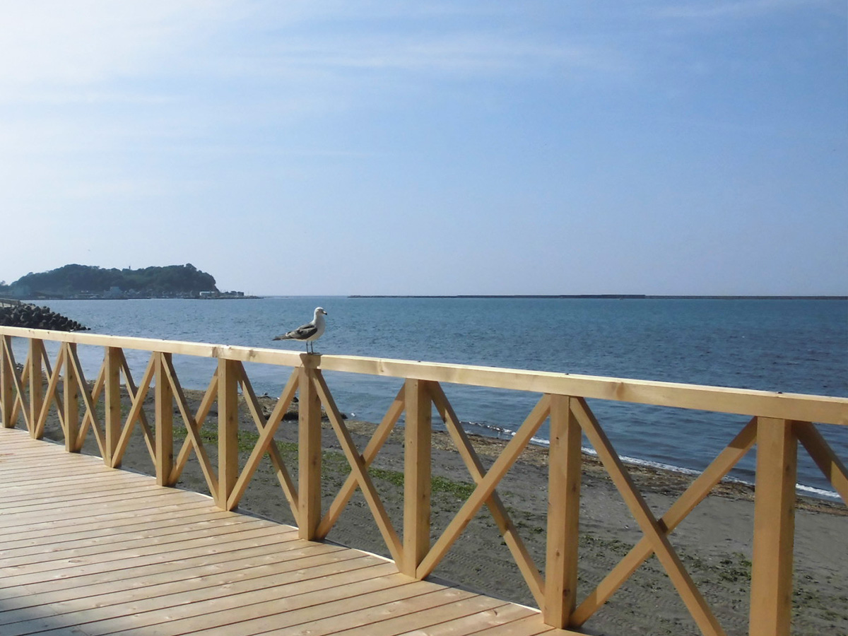 潮風を胸一杯に吸って散策！「天海シーサイドテラス」が完成！