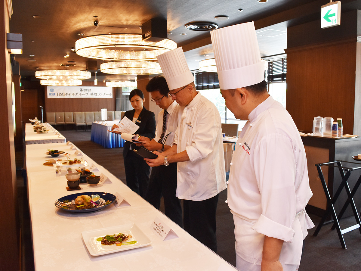 全国の料理人が集結！「第4回 HMI料理コンクール」を開催